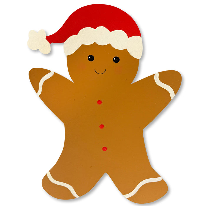 Gingerbread Man Magnetic Wall Art