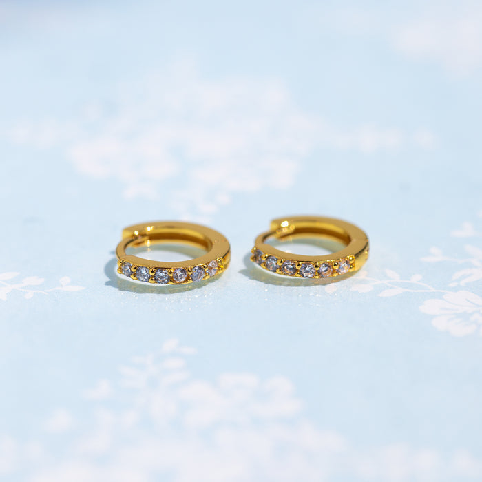 Glimmer Star Hoops