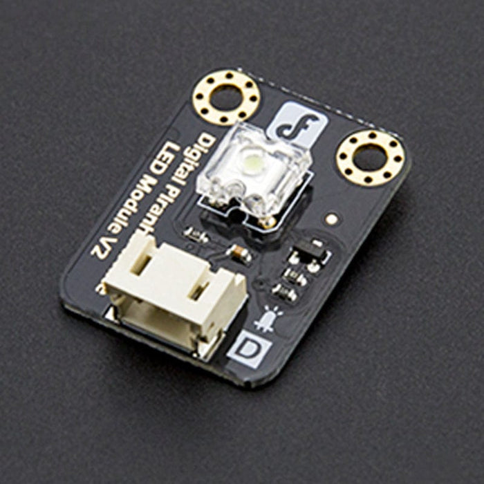 Gravity: Digital Piranha LED Module - White by DFRobot - The Pi Hut