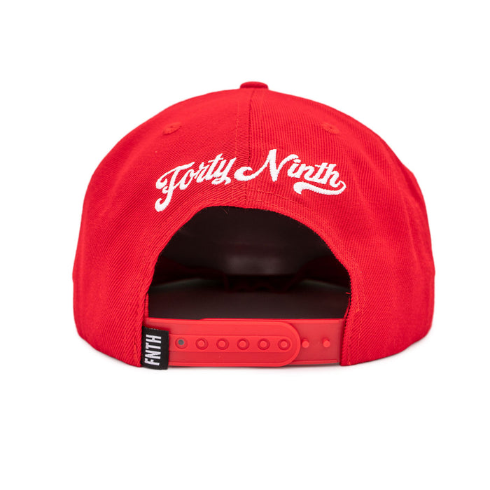 Greater Northwest AK Monogram Red Snapback Hat