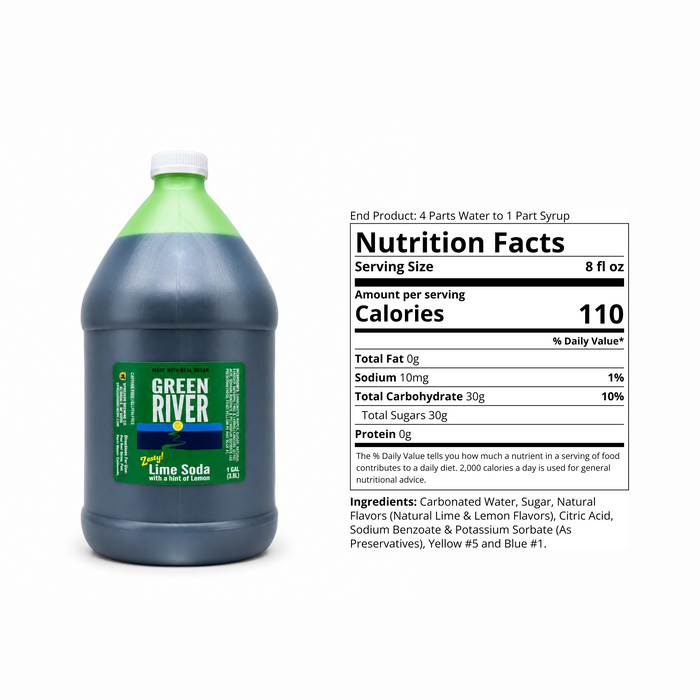 Green River Lemon Lime Soda Extract