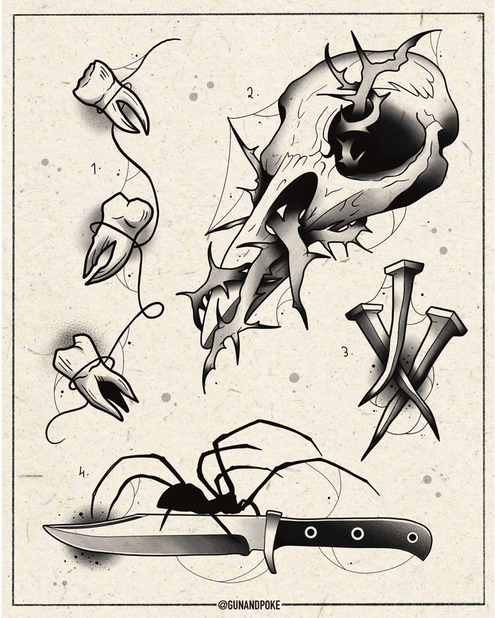 Hallowe'en inspired designs by Amy (2025)
