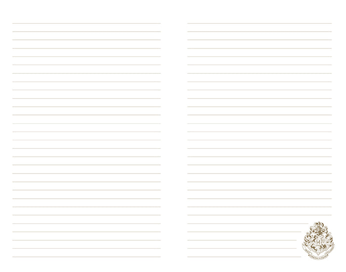 Harry Potter: Hogwarts Crest Hardcover Journal