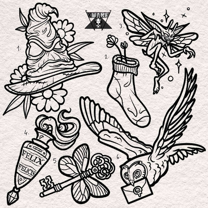 Harry Potter inspired designs by Emily (2025)