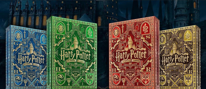 Harry Potter Playing Cards - Gryffindor Playing Cards by Theory11