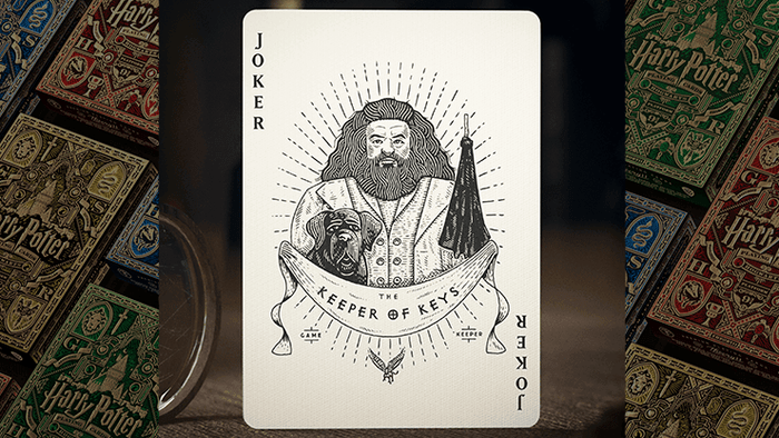 Harry Potter Playing Cards - Gryffindor Playing Cards by Theory11