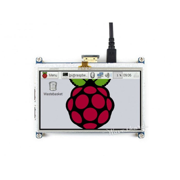 HDMI 4.3" 480x272 Touch Screen (GPIO) [Discontinued] by Waveshare - The Pi Hut