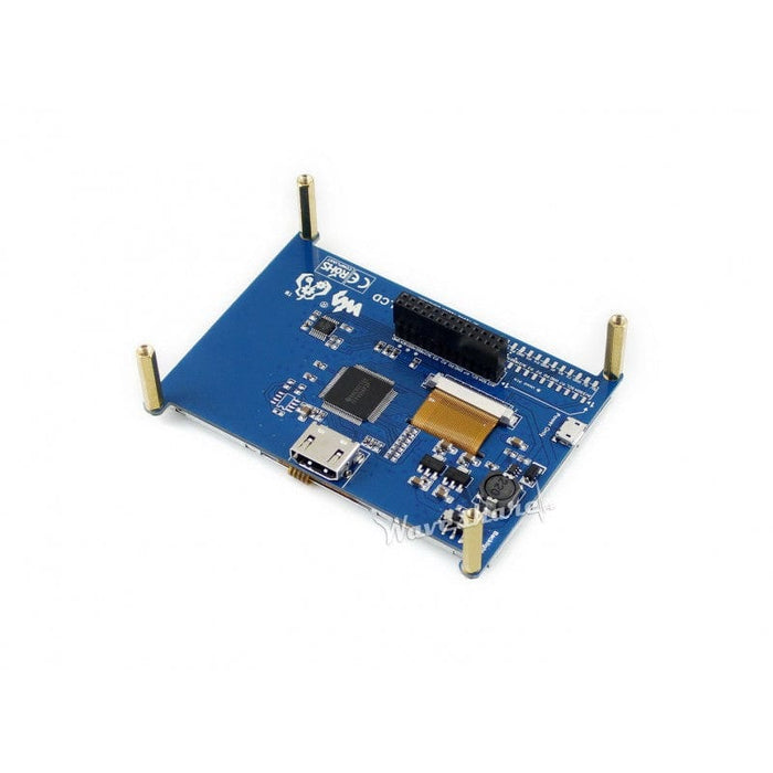 HDMI 4.3" 480x272 Touch Screen (GPIO) [Discontinued] by Waveshare - The Pi Hut