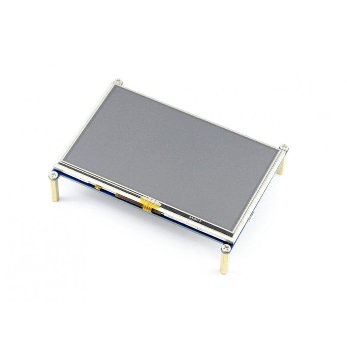 HDMI 5" 800x480 Touch Screen & Case (GPIO) by Waveshare - The Pi Hut
