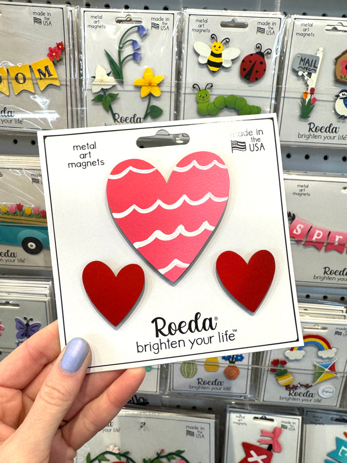 Heart Magnets S/3