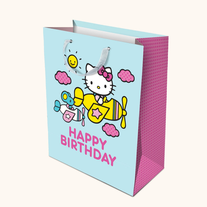 Hello Kitty x Studio Oh! Planes Happy Birthday Gift Bag (Medium) Medium Gift Bags Studio Oh!