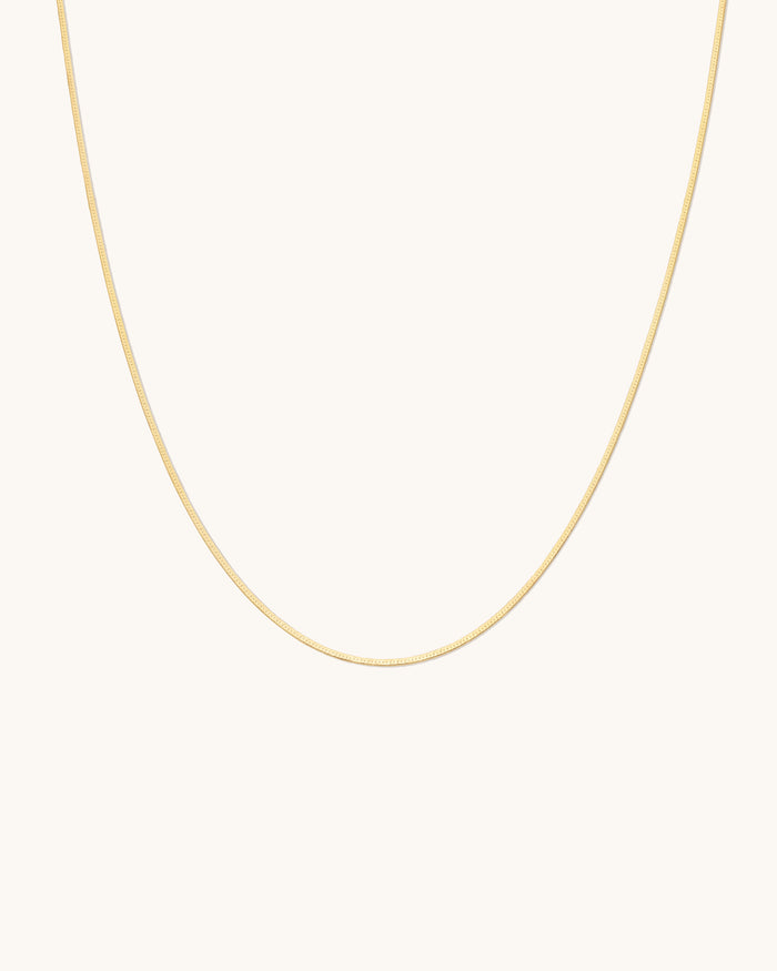 Herringbone Chain Necklace