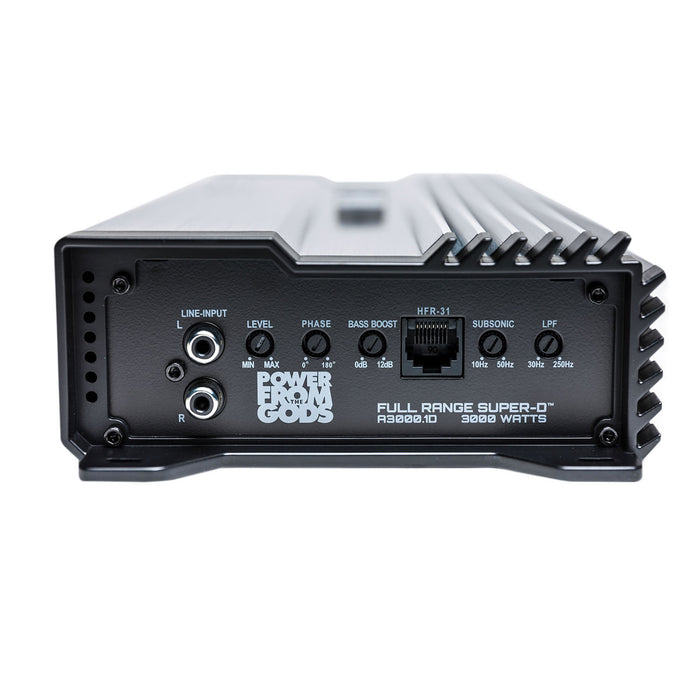Hifonics 3000 W - 1 Ohm Monoblock Ca Audio Amplifier
