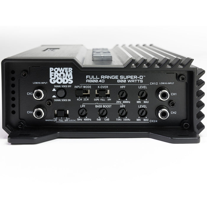 Hifonics 800w - 4 Ch. Amplifier Full Range Super D-Class Amp
