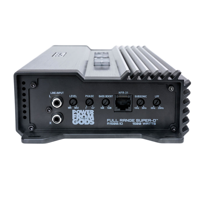 Hifonics Compact 1500W - 1 Ohm Stable Monoblack Car Amplifier