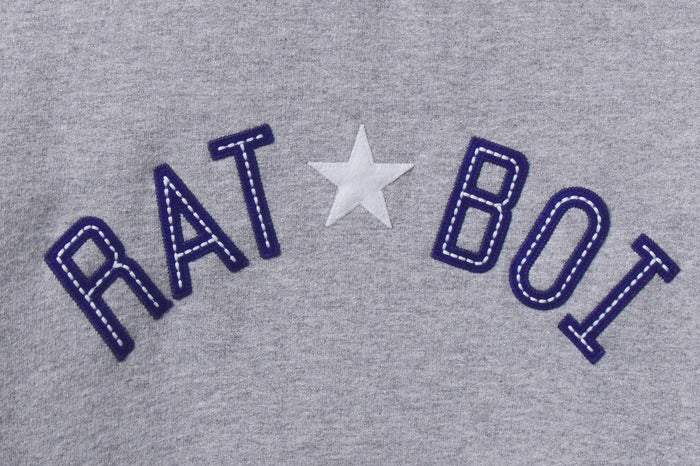 HOMETOWN HERO PULLOVER IN SPORT GREY