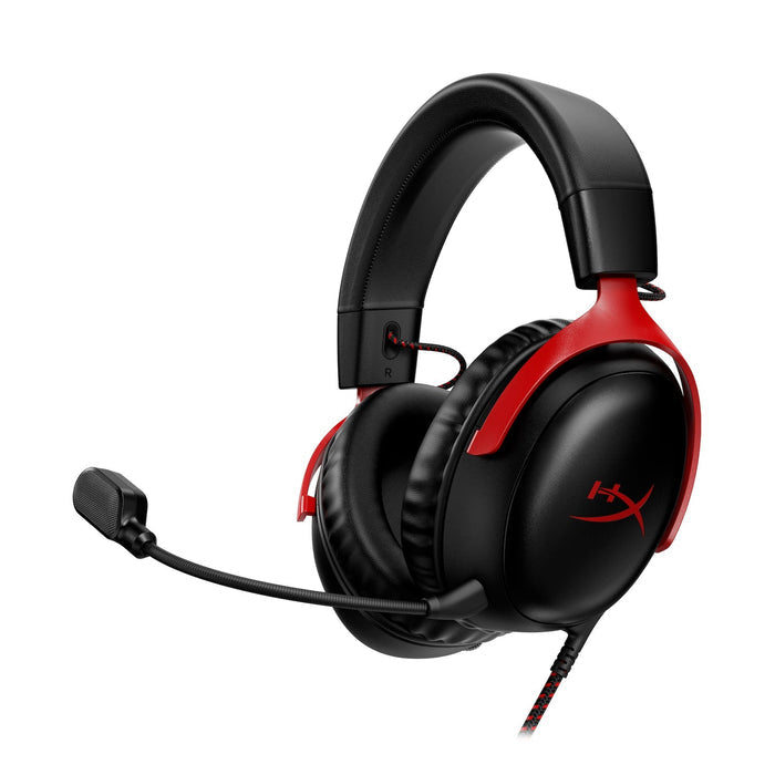 HyperX Cloud III Black/Red Gaming Headset | 259-727A9AA