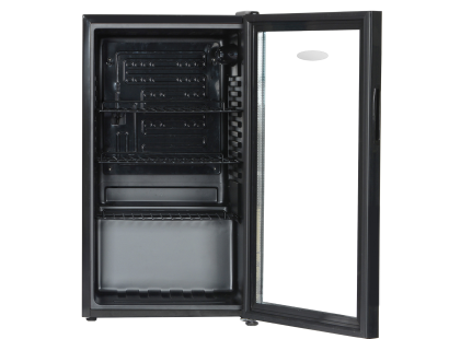 IceKing BC151K Under-Counter Drinks Fridge | Beer, Wine & Drinks Cabinet Fridge | Fast chilling, LED Light (Black) | Under Counter Drinks Fridge | Ice King BC151K