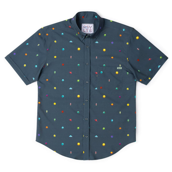 RSVLTS RSVLTS Short Sleeve Shirt Intergalactic Planetarium – KUNUFLEX Short Sleeve Shirt Intergalactic Planetarium – KUNUFLEX Short Sleeve Shirt