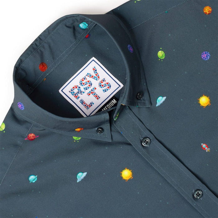 RSVLTS RSVLTS Short Sleeve Shirt Intergalactic Planetarium – KUNUFLEX Short Sleeve Shirt Intergalactic Planetarium – KUNUFLEX Short Sleeve Shirt
