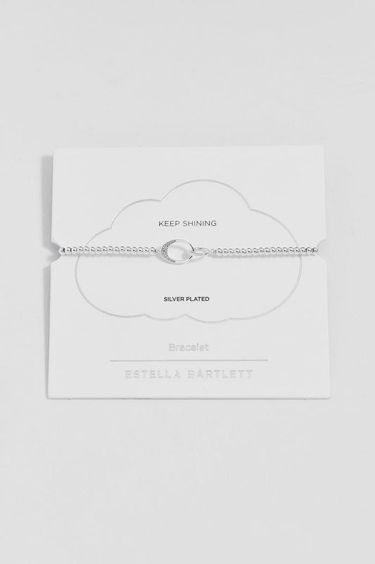 Interlinked CZ Ovals Louise Bracelet