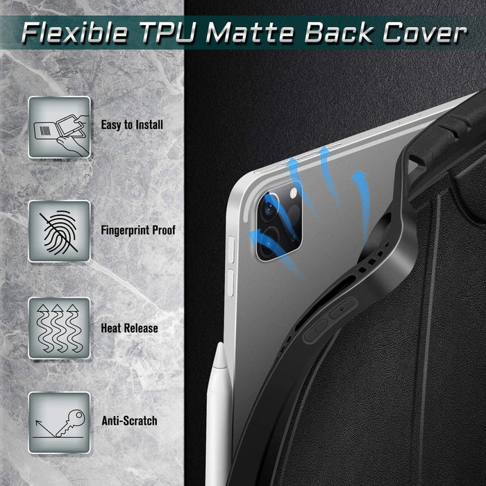 iPad Pro 12.9 Inch 6th/5th Gen 2022/2021 Multiple Angle Case | Fintie