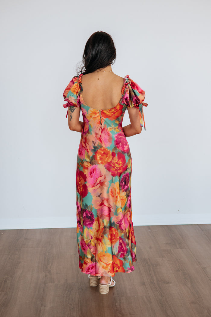 Isabel Satin Dress
