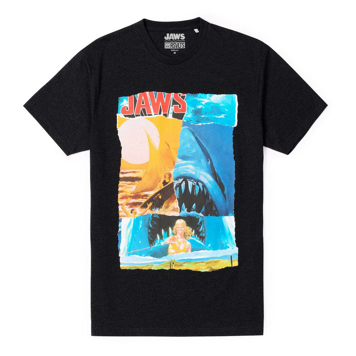 RSVLTS Jaws Crewneck T-shirt Jaws "On The Hunt"  – Dare Mighty Crewneck Tee