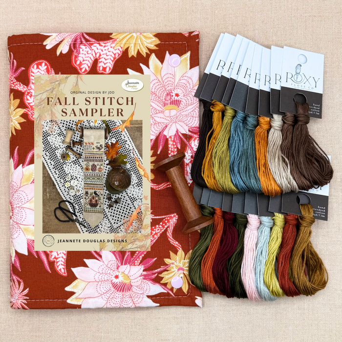 Jeannette Douglas Designs - Fall Stitch Sampler - Full Kit