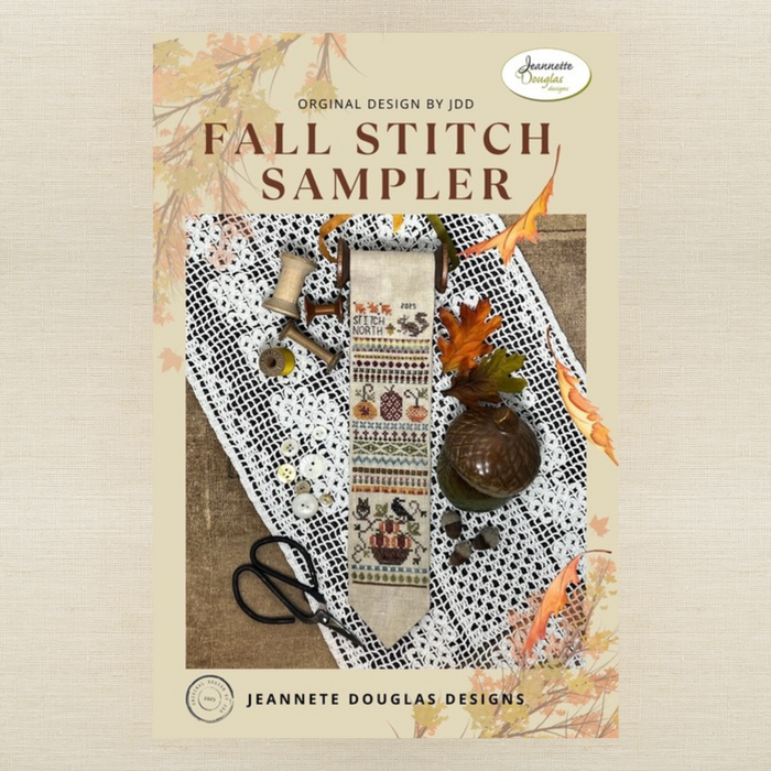 Jeannette Douglas Designs - Fall Stitch Sampler - Mini Kit