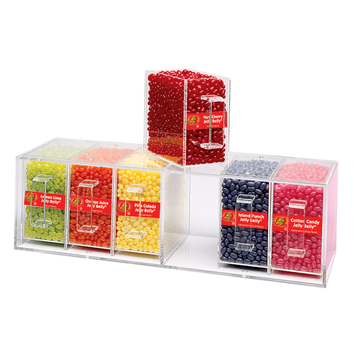 Jelly Belly 6 Drawer Compact Plexiglass Display Unit - 1 Count