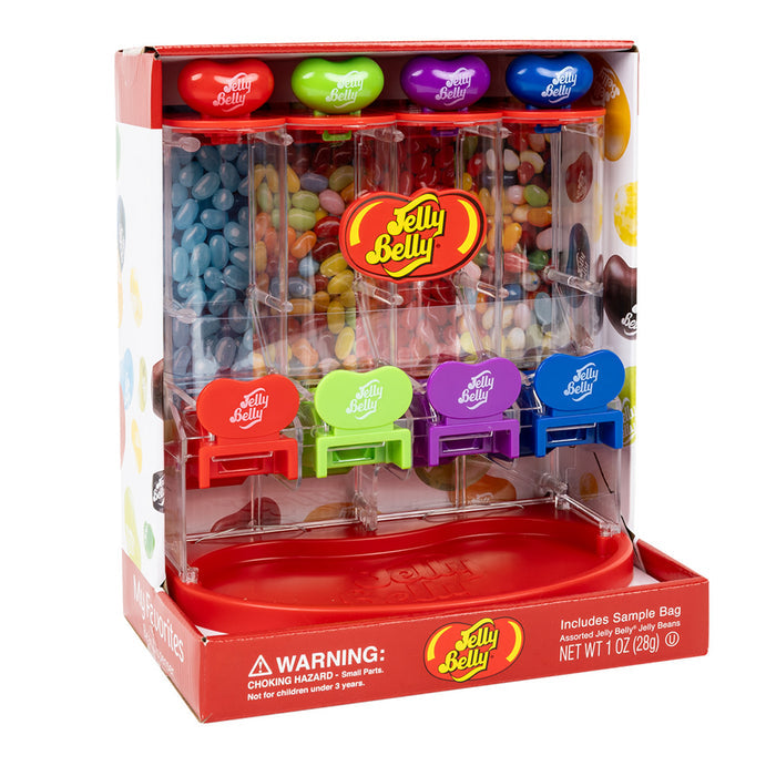 Jelly Belly Assorted Jelly Bean Dispenser - 6 Count