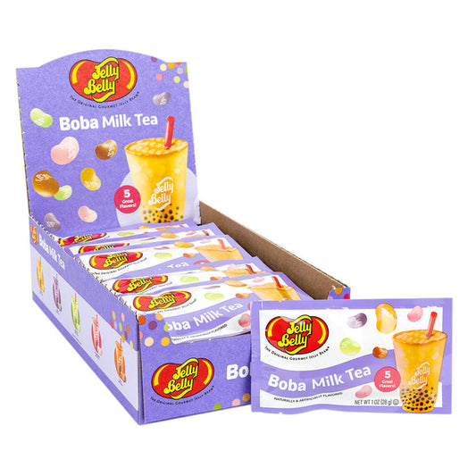 Jelly Belly Boba Milk Tea Mix Jelly Beans Bags - 30 Count