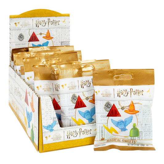 Jelly Belly Harry Potter Magical Sweets Chewy Candy Peg Bag - 12 Count