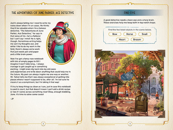 June's Journey: The Interactive Detective's Diary