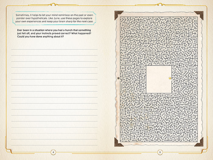 June's Journey: The Interactive Detective's Diary