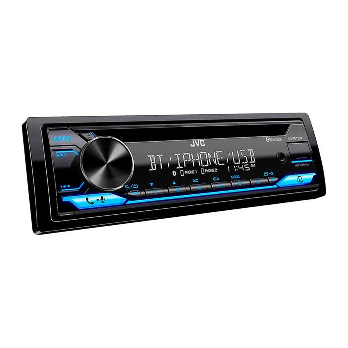 JVC CD Receiver featuring BluetoothÂ® / USB / Amazon Alexa / 13-Band EQ / JVC Remote App Compatibility