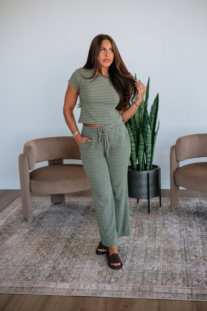 Kacie Striped Tee