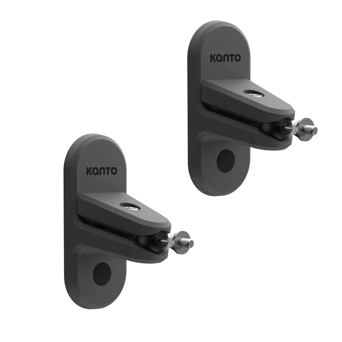Kanto SPW3 Rear Mount Universal Speaker Wall Mount Black Black