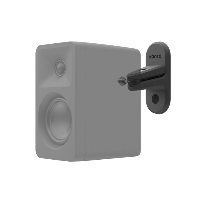 Kanto SPW3 Rear Mount Universal Speaker Wall Mount Black Black