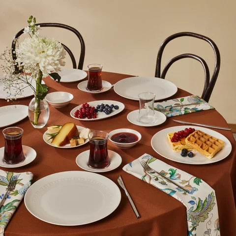 Karaca Artiste Ensemble De Petit-Déjeuner 20 Pièces, Blanc