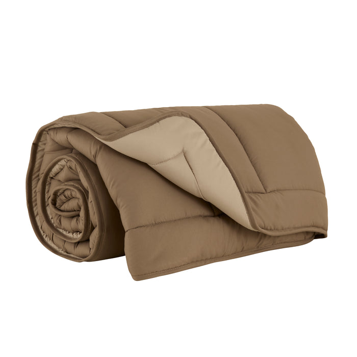 Karaca Double Face Couette Beige-Mocha 200X200