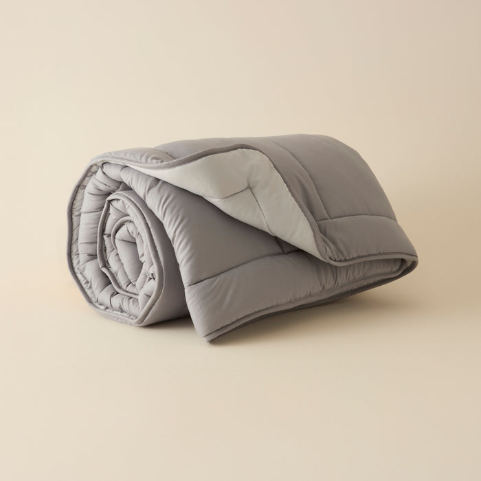 Karaca Double Face Couverture Anthracite-Gris 155x220