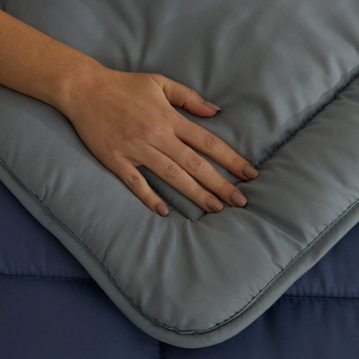 Karaca Double Face Couverture Bleu-Menthe 135x200