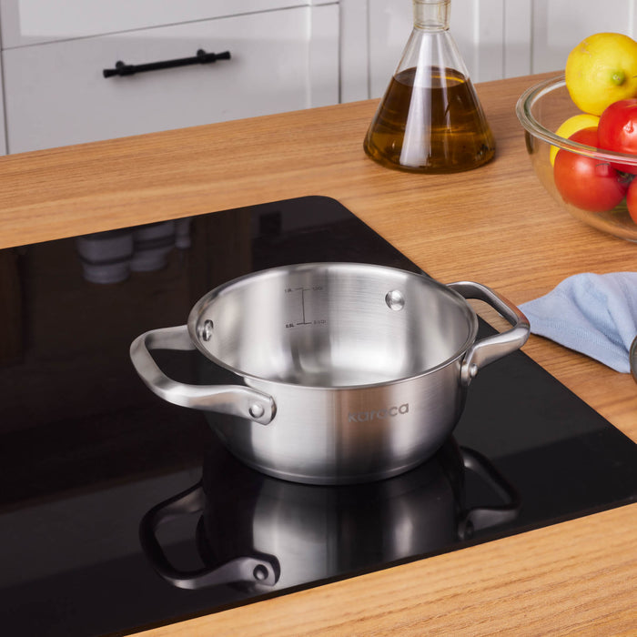 Karaca Elite, Casserole en Acier, 16cm