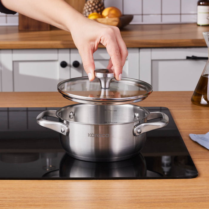 Karaca Elite, Casserole en Acier, 16cm