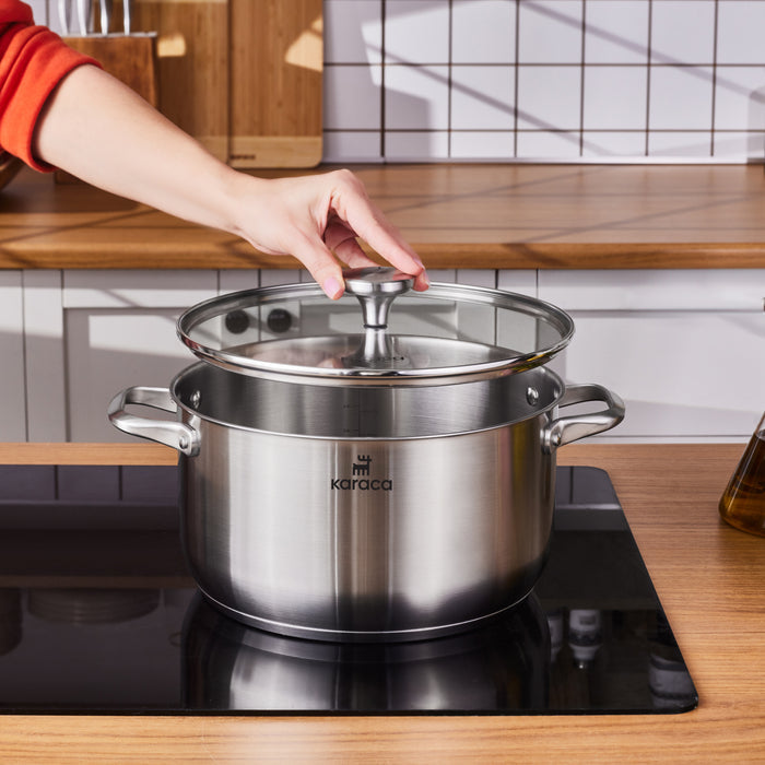 Karaca Elite, Casserole en Acier, 26cm