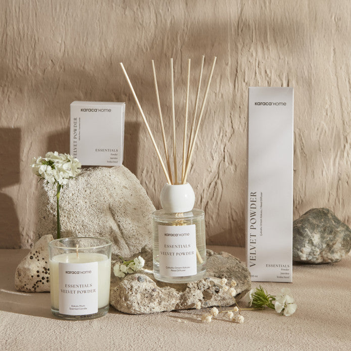 Karaca Home Essentials Velvet Powder Diffuseur de Parfum à Bâtons 100 ml
