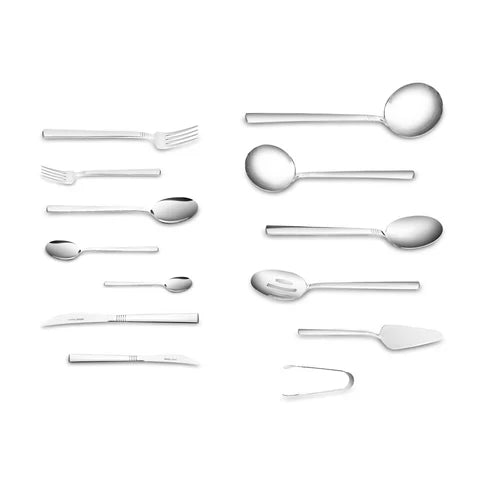 Karaca Nil Elegance Service De Couverts 91 Pièces Pour 12 Personnes
