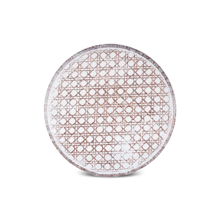 Karaca Rattan, Service à Gâteau 7 pièces, Gris